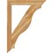 Ekena Millwork Funston Traditional Rough Sawn Bracket, Western Red Cedar, 4"W x 34"D x 46"H BKT04X34X46FST01RWR - alternate 4